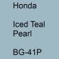 Preview: Honda, Iced Teal Pearl, BG-41P.